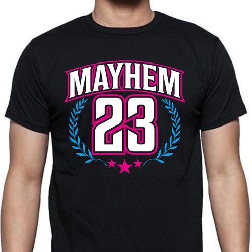 Miami Inspired Jersey Shirt Design by anthronx