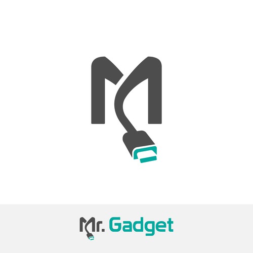 Design a hipster logo for electronic accesories for Mr. Gadget Design by Qinzi Std
