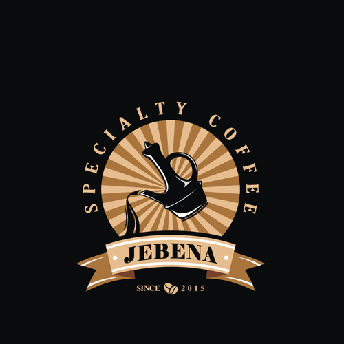 Logo for a specialty coffee roastery Design by JANTUNGHATI