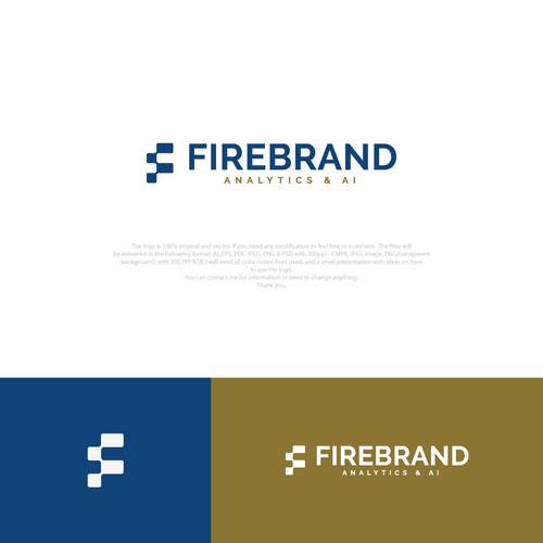 Firebrand - an innovative new tech consultancy Design by gfxmas