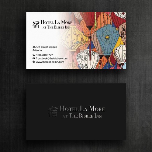 Business Card for Boutique Hotel Design by Felix SH