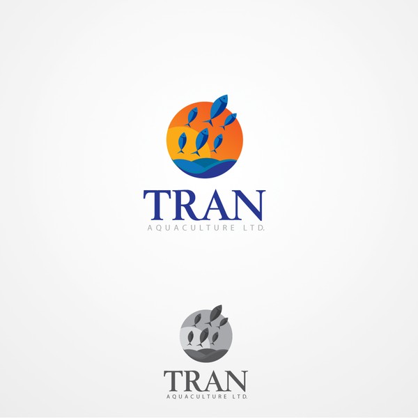 Help Tran Aquaculture Ltd. with a new logo and business card