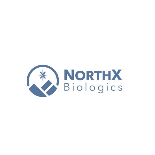 Logo for new pharmaceutical company within gene therapy, DNA and RNA. Design by Creafyx