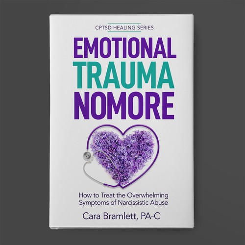 Design Book Cover Emotional Domestic Abuse Symptom Treatment Design by BeyondImagination