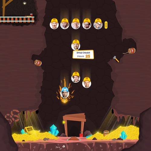 Scrolling Game Background Design Design von RED FLOOD