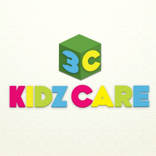 Create a modern yet bright, happy and fun logo for 3C Kidz Care Design by Texel Creatives