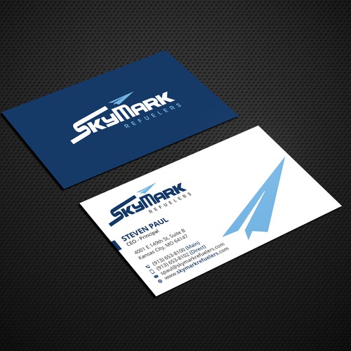 Need business card redesign for Aircraft Truck Fueling company Design by VIVID_Design.