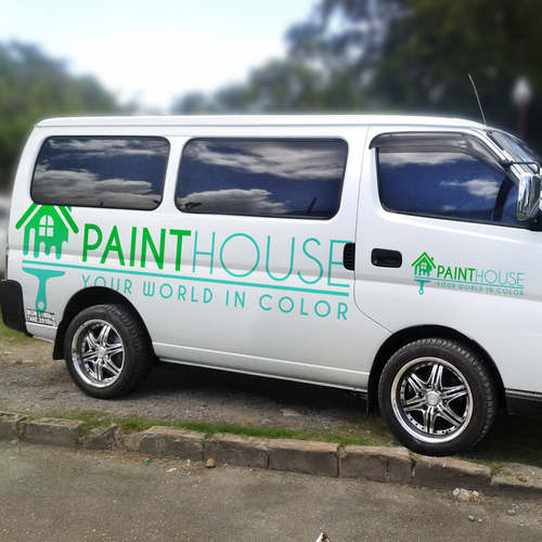 Create a fresh brand/logo for a Paint company. Like surf brand or high end fashion design logo Design by ATJEH™