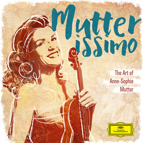 Illustrate the cover for Anne Sophie Mutter’s new album デザイン by Onironauta