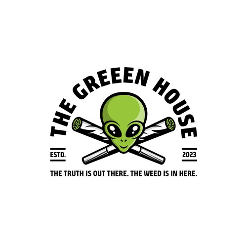 Alien and Crossing Joints Logo Design by Bayhil Gubrack