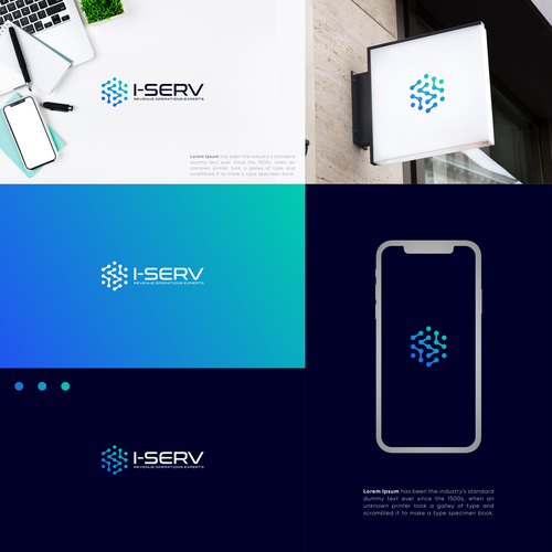 Powerful logo for tech startup Design by Amremite〆