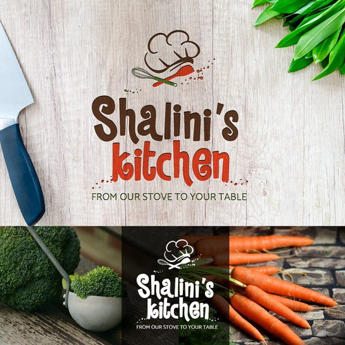 Design a fun sleek logo for a small food business. Diseño de flis industry