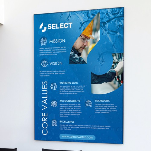 Core Values Poster Design by Alphabet ♥