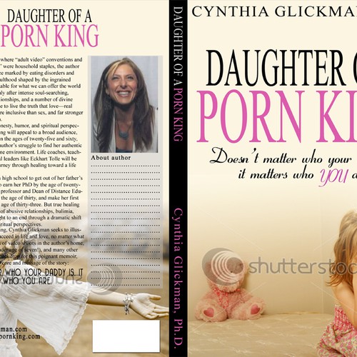 Pornking In - DAUGHTER OF A PORN KING | concurso Design de embalagem ou impressos