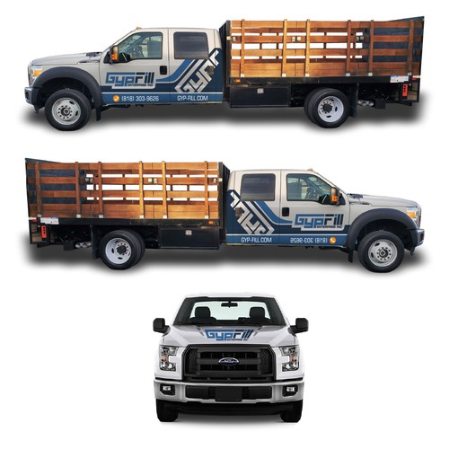 trucks wrap design Design by Dzhafir