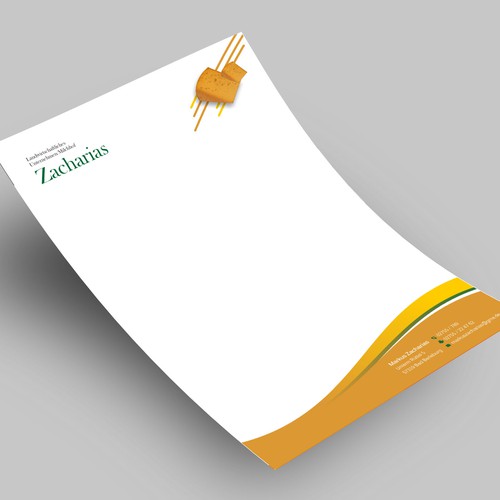 We need  letterhead design for our agricultural farm with production and sale of regional products Design by Xclusive16