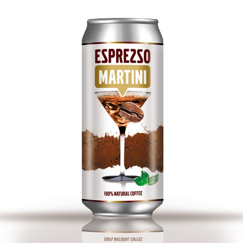 Logo / Product Design for new Espresso Martini beverage Design by Paul Coman