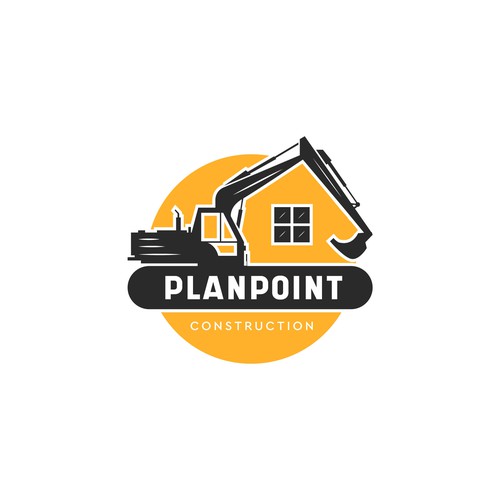 PlanPoint Construction Logo Needs A Remodel Design by Kamel Laghoub