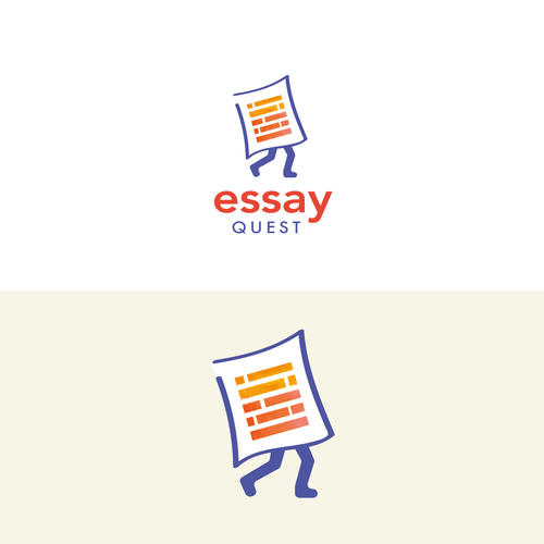 Logo for high school kids writing college essays. NOT ACCEPTING NEW DESIGNS Design by Ade G