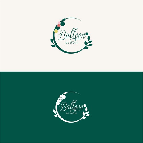 Balloon Bloom Logo Design by BENZdeka