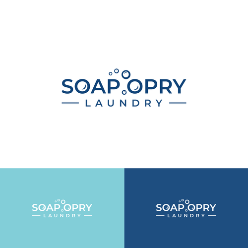 コンペ「Design a crisp and modern logo for my laundromat」のデザイン by NuriCreativeさん 