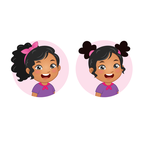 Designs | Children’s Book Character - Little Girl | Character or mascot ...