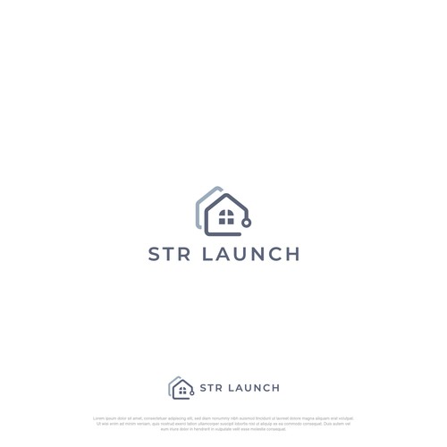 Short Term Rental SAAS Company Logo Design by Nick Camastra