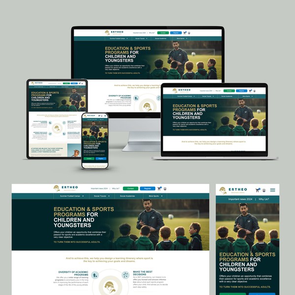 Design by Surjith Sachith titled "Website Redesign"