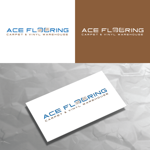 Ace Flooring Logo Design by Asad Adnan