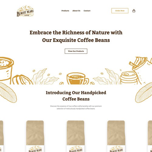 Landing page design contest entry by noven latigo