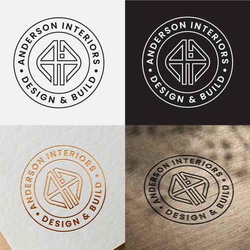 Design a Sophisticated Brand Identity for an Interior Design Studio. Design by sanggart