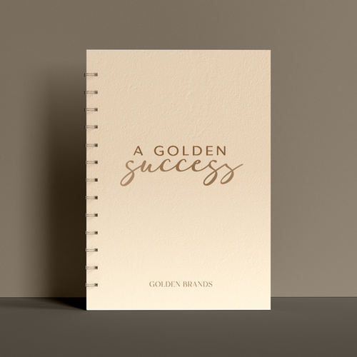 Inspirational Notebook Design for Networking Events for Business Owners Design by artbyjarah