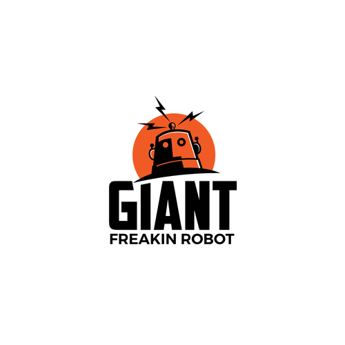 Minimalist, Classy Giant Robot Logo Wanted-ontwerp door taradata