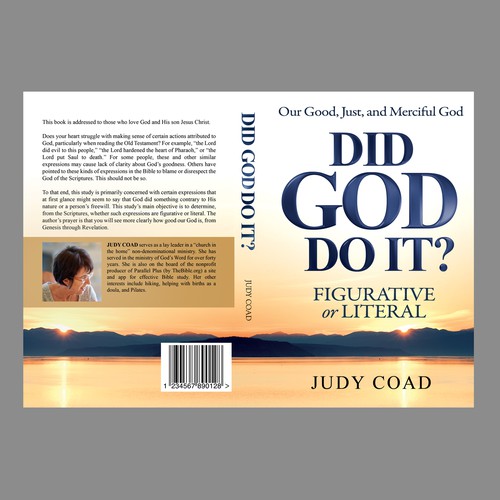 Design book cover and e-book cover  for book showing the goodness of God Design by TRIWIDYATMAKA