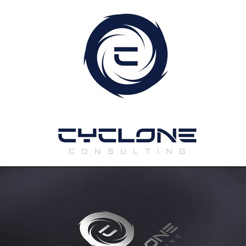 Envision & create a sleek and futuristic cyclonic (swirling) illustration for Cyclone Consulting Design by Kern