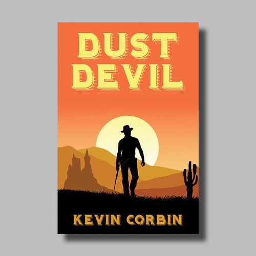 Dust Devil Cover Contest Design by Brushwork D' Studio