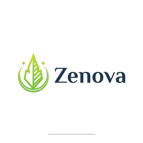 Zenova Logo: Revolutionary suite of health and wellness mobile apps Design by Esui Studio