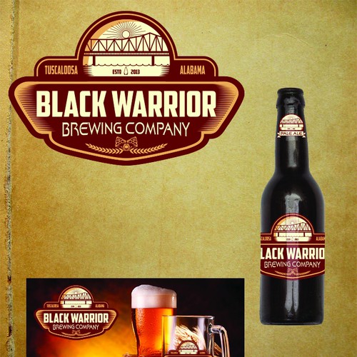 Black Warrior Brewing Company needs a new logo Design by AP Design Co.
