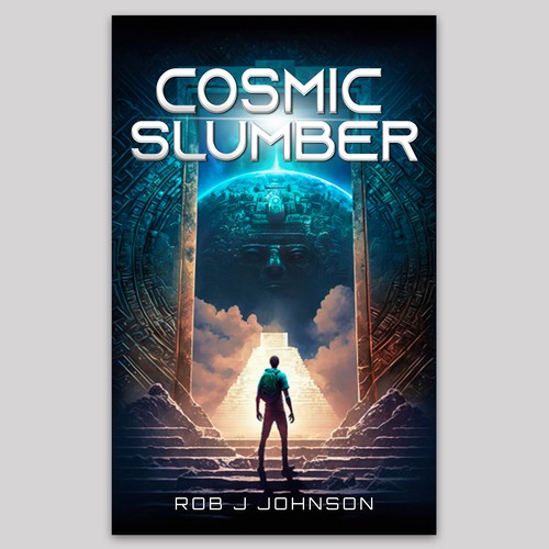 Cover design for Scifi book "Cosmic Slumber" Design réalisé par ydesignz