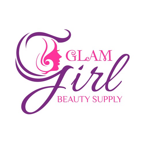 girl logo design