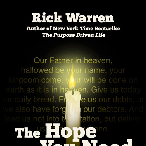 Design Rick Warren's New Book Cover Design por 43design