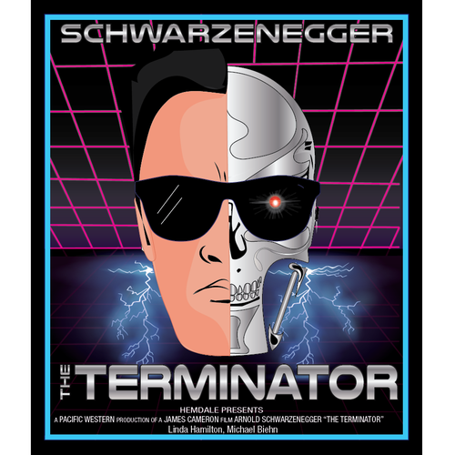 Create your own ‘80s-inspired movie poster! Design von Dllusion