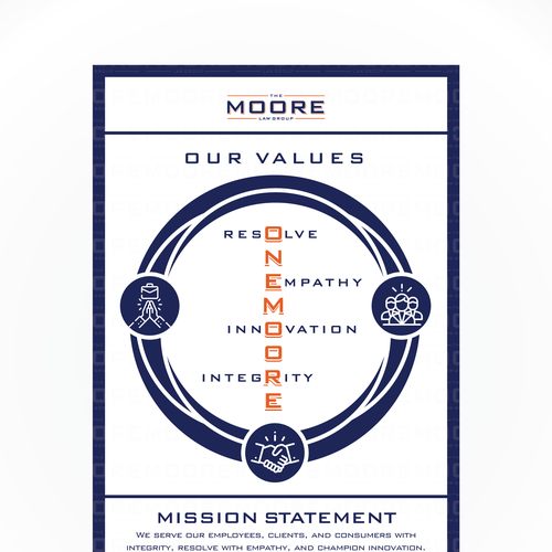 OneMoore Infographic Design by ellie_designs