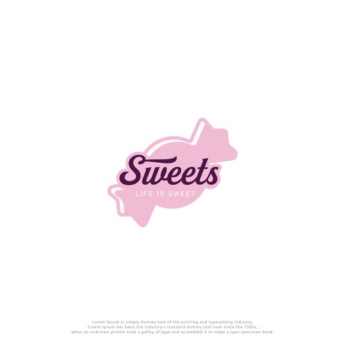 Logo for scandinavian high end Pick N Mix candy store Design by D4.studio