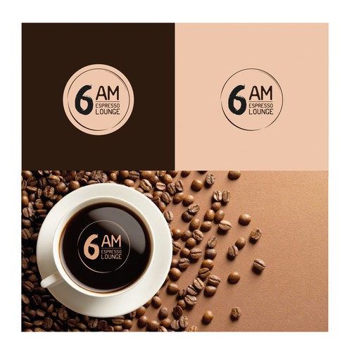 Design an enticing logo for 6 A.M. Espresso Lounge Design by LOLIALOVAdesign