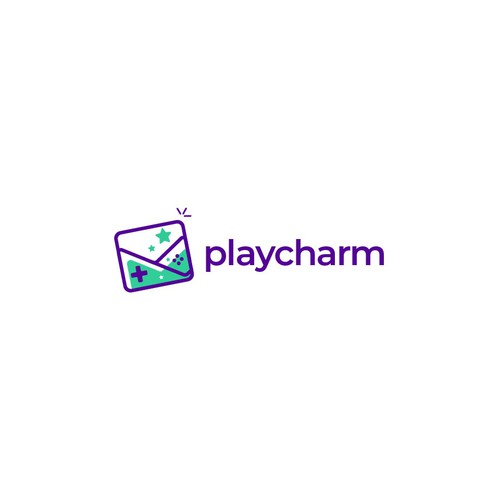 Playcharm Logo Design by @Creativemint