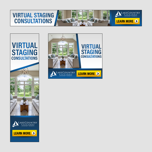 Retargeting Ads Real Estate Brokerage Design by Agent K