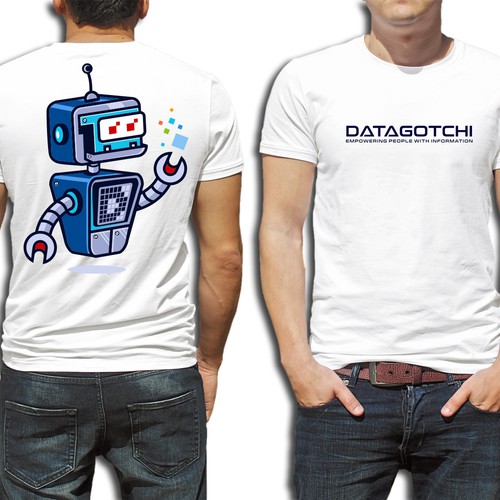 Clear, but cute, logo for a democratizing software movement Design by R O B