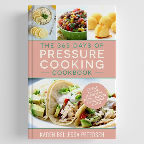 Design a cute cookbook cover for an instant pot recipe book Book cover contest 99designs