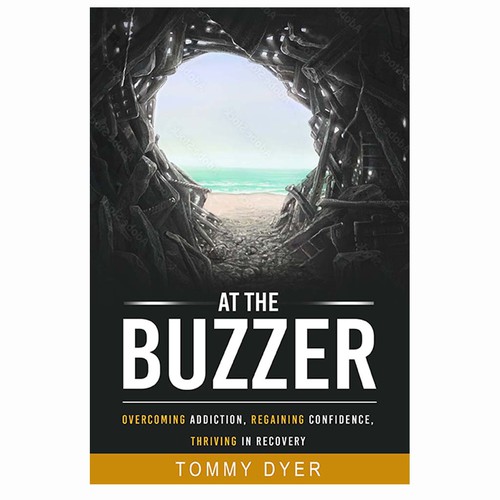 Book cover for inspirational, comeback story out of addiction into recovery! Design by BDTK